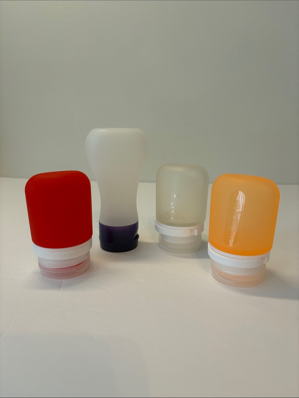 Humangear GoToob+ TSA Travel Bottles 3 Pack & 3 oz Soft Touch Dispenser Bottle